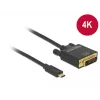 USB-C auf DVI Adapter DeLOCK 85321 2m