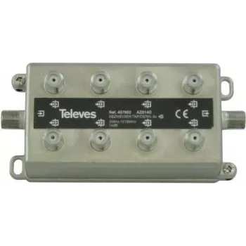 Verteiler Televes AZ814D 8-fach 5–1218 MHz 14 dB