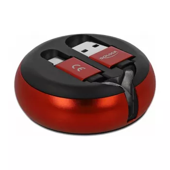Einziehbares Kabel DeLOCK USB 2.0 Typ-A auf USB-C™ 85819