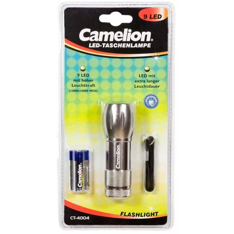 Taschenlampe Camelion CT4004 9 LED