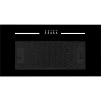 Einbau-Küchenhaube MPM MPM-54-OWS-02, 54 cm, 3-stufige Absaugung, max. 626 m³/h, schwarz