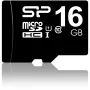 MicroSDHC-Speicherkarte Silicon Power 16GB Class 10 UHS-I U1 40 MB/s, wasserdicht, schwarz