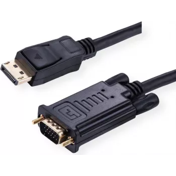 Value 11.99.5800 DisplayPort-Kabel 1 m VGA (D-Sub) schwarz (11.99.5800)