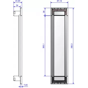 Steckdosenleiste Bachmann COVER 6-fach Modell 915.524 mit 6 Steckdosen