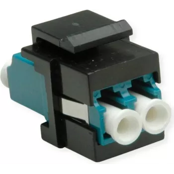 ROLINE Fibre Optic Keystone LC/LC Duplex Singlemode OS2 - Single- oder Monomode-Faser - Duplex