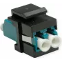 ROLINE Fibre Optic Keystone LC/LC Duplex Singlemode OS2 - Single- oder Monomode-Faser - Duplex