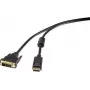 Renkforce RF-3301142 Videokabel-Adapter 1 m DisplayPort DVI-D Schwarz (RF-3301142)