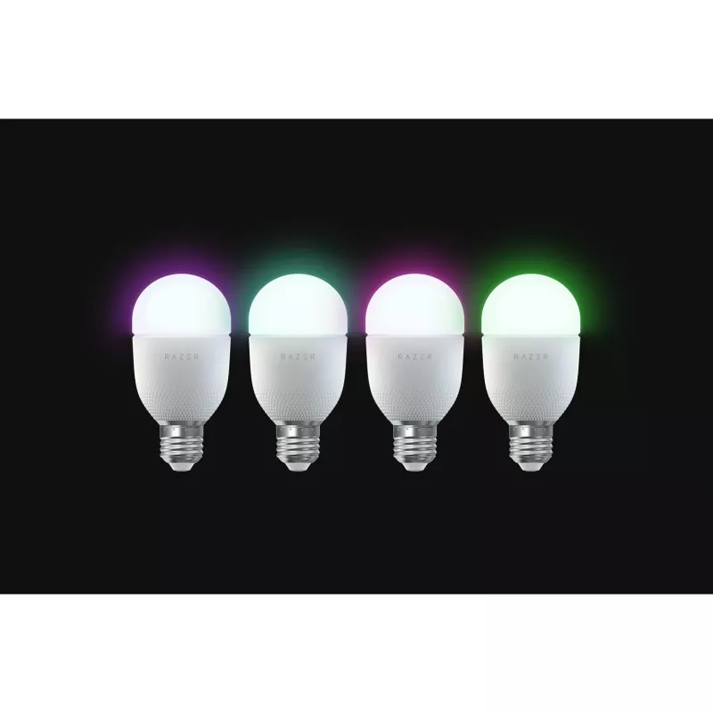 Razer Aether Smart-Glühbirne E27 - RGB-LED-Glühbirne für Smart Homes (RZ43-04250200-R3GC)