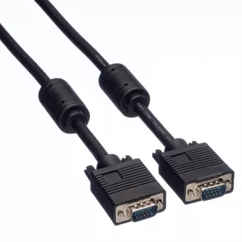 VGA Kabel ROLINE High Quality 10m HD15 M/M