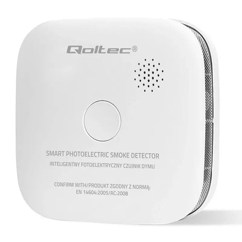 Funkrauchmelder QOLTEC Modell 52653 mit 85 dB Batteriealarm