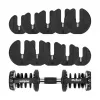 Verstellbare Gusseisenhantel Rebel RBA-2303 — bis zu 24 kg, schwarz, einteilig