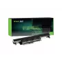 Grün Cell AS37 Akku für ASUS R400 R500 R500V R700 K55 Serie — Li-Ion 4400 mAh 10,8 V, 6 Zellen, schwarz