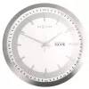 NeXtime Wanduhr 3009 Captain, Ø44 cm, Weiß