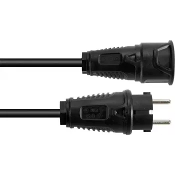 Verlängerungskabel PSSO 3x1,5, 1,5 m, schwarz