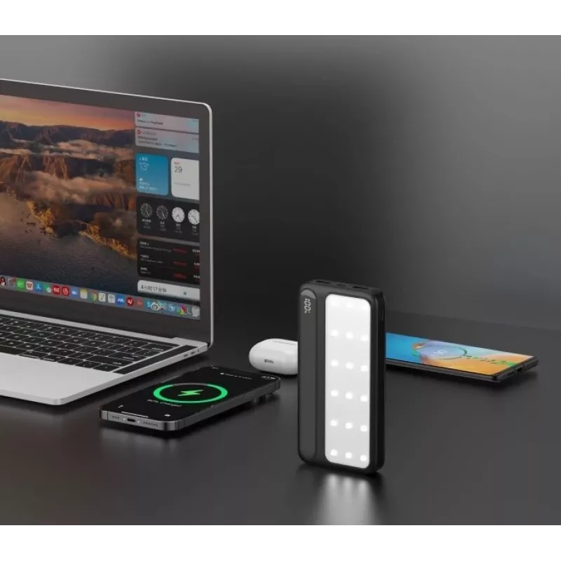 Tragbare Powerbank P20 LCDPD LAMP 20000mAh