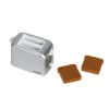 KLEIN Frühstücksset silber – Kinder-Rollenspiel-Küchen-Frühstücksspielset