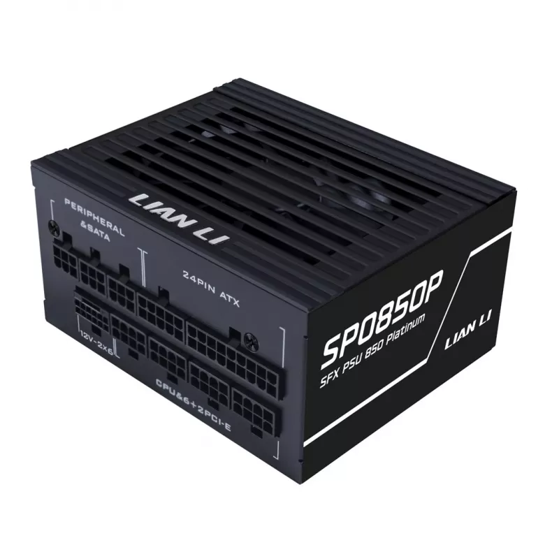 Netzteil Lian Li SP Series Platinum SFX 850W vollmodular PCIe 5.1 ATX 3.1 (G9P.SP0850P.B000.EU)