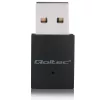 Kompakter kabelloser Mini-USB-WLAN-Adapter QOLTEC 57007 – Single-Band 2,4 GHz, bis zu 150 Mbit/s, interne Antenne