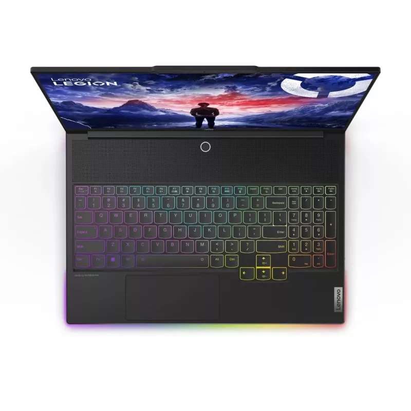 Lenovo Legion 9 18IAX10 Intel Core Ultra 9 275HX Laptop 45,7 cm (18) WQUXGA 64 GB DDR5-SDRAM 2 TB SSD NVIDIA GeForce RTX 5090 Wi-Fi 7 (802.11be) Windows 11 Pro Schwarz