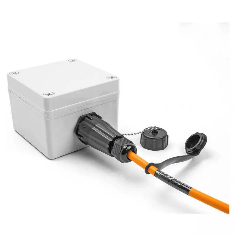DeLOCK Glasfaseranschluss LC Duplex zu LC Duplex Multimode IP68