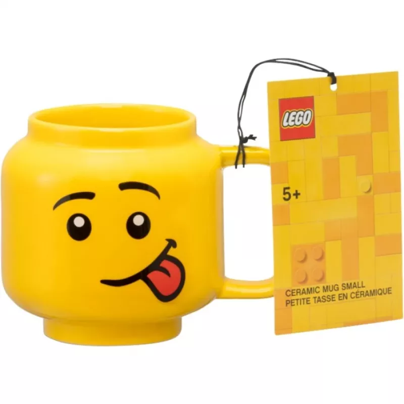 LEGO EYZ65827 Kleine Keramiktasse mit lustigem Gesicht 255 ml