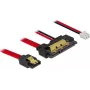 SATA-Kabel DeLOCK 85238 0,1 m SATA 7-Pin + Molex (4-Pin)