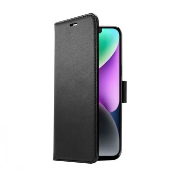 Wallet Case Screenor SMART iPhone 16e 15,5 cm Schwarz