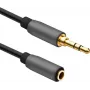 Audio-Verlängerungskabel helos 288711 — 3,5-mm-Klinke, 0,5 m
