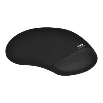 PORT CONNECT | Ergonomisches Mauspad | 200 x 230 x 20 mm | Schwarz