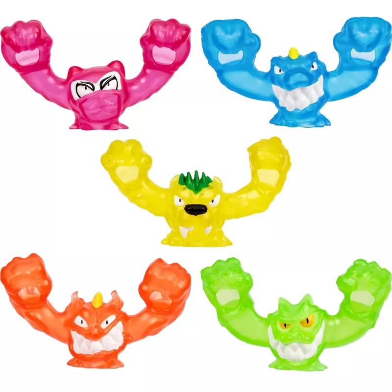 Heroes of Goo Jit to - Meteor Madness Goo Slingers Hyper Blast Slingers, Spielfigur 5er-Pack