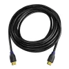 LogiLink CH0065 HDMI-Kabel 4K UHD 7,5 m Schwarz Audio Return Channel Gold