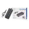 USB 3.2 Gen1 HUB, 4x USB-A Ein-/Ausschalter