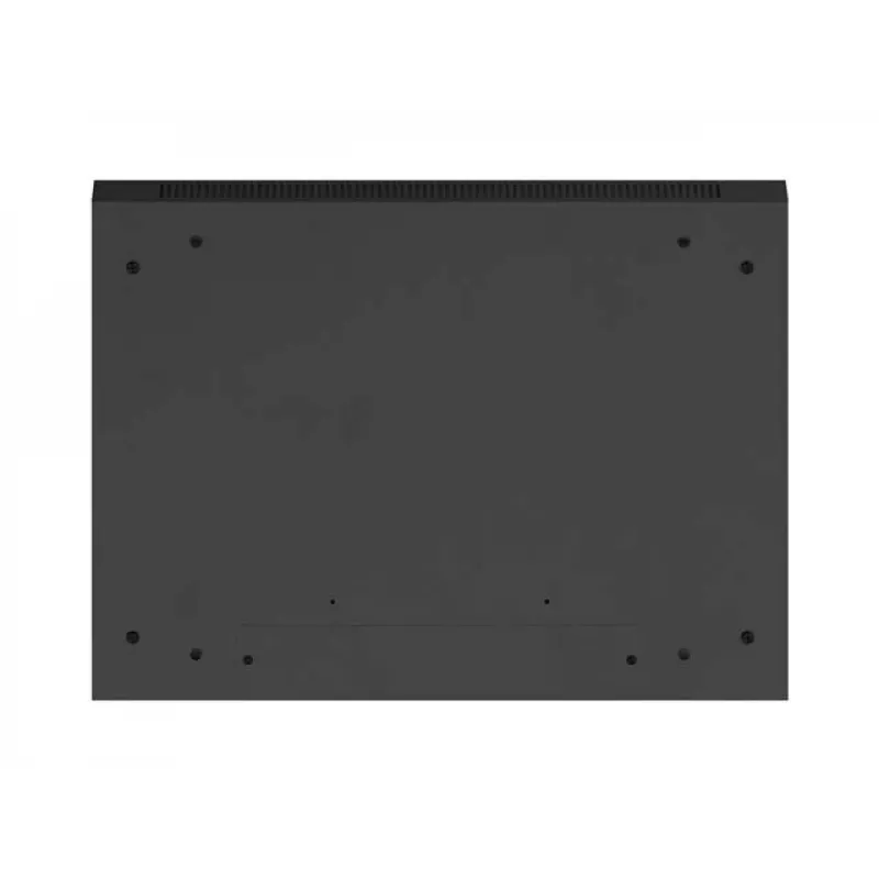 Wandmontage 19-Zoll-Rackschrank LANBERG 4U 600x450 mm schwarz mit Metalltür