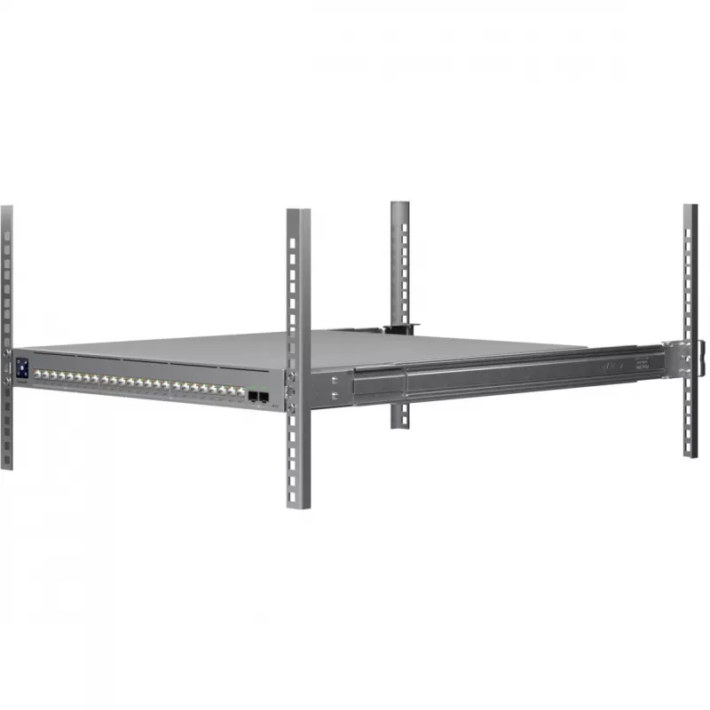 Netzwerk-Switch Ubiquiti UniFi ECS-24-POE — Managed L2/L3, 24× 10G RJ-45, PoE, 1U, grau