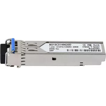 BlueOptics EX-SFP-GE10KT13R14 Glasfaser-Netzwerk-Transceiver-Modul 1250 Mbit/s (EX-SFP-GE10KT13R14-BO)