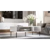 PALAZZO BIS table/latrine 110x60x40 weiß matt