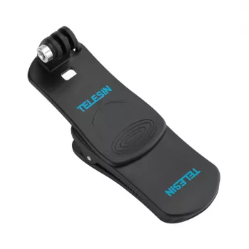 Rucksackhalterung Telesin GP-JFM-003 für Action-Kameras, kompatible Universalhalterung für Gurte und Taschen