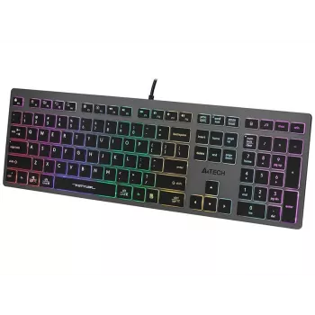 Kabelgebundene Tastatur A4Tech FSTYLER FX60H mit Neon-Hintergrundbeleuchtung