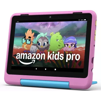Amazon | Fire HD 8 Kids Pro (2024) | Pink | 1280 x 800 Pixel | 32 GB | Wi-Fi | 802.11ac | Bluetooth-Version 5.2