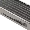 Kühlerblock Aqua-Computer 33705 — Aluminium/Kupfer/Edelstahl, 320×140×40 mm, grau/silber