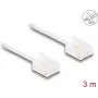 Netzwerkkabel DeLOCK RJ45 Cat.6 UTP Ultra schlank 3m Weiß