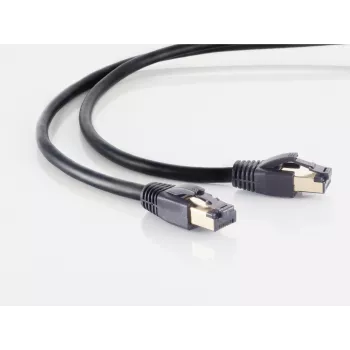 Networking Kabel S/CONN 08-41005 Schwarz 0,25 m Cat8.1 F/FTP