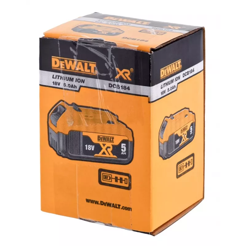 Dewalt 18V XR 5Ah Li-Ion Slide Pack Power Tool Batterie