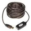 Tripp Eaton Tripp Lite Serie 10M USB 2.0 Hi-Speed Active Extension Repeater Kabel USB-A M/F 33' 33ft 10 Meter - USB-Verlängerungskabel - USB (M)