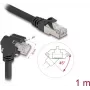 Netzwerkkabel DeLOCK 80917 1m Cat6 S/FTP RJ-45 Schwarz