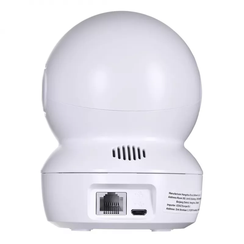 EZVIZ H6c 1920 x 1080 IP-Überwachungskamera, innen, kugelförmig, Wi‑Fi & Ethernet, 4 mm Objektiv, 360° Schwenkbereich, microSD bis zu 256 GB
