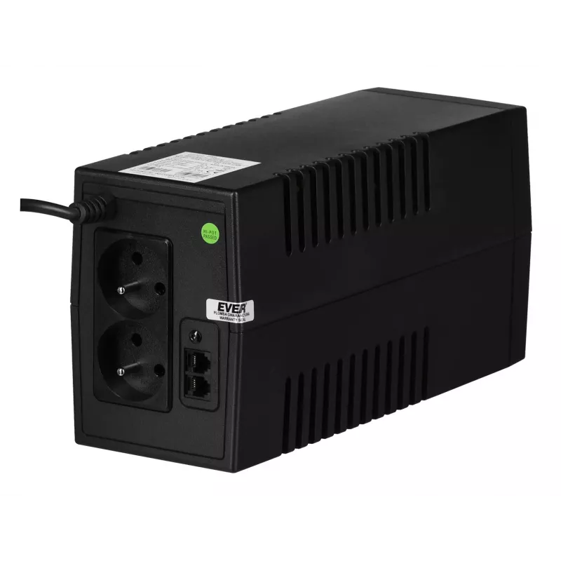 Ever EASYLINE 850 AVR USB Line-Interactive 0,85 kVA 480 W 2 AC-Ausgänge