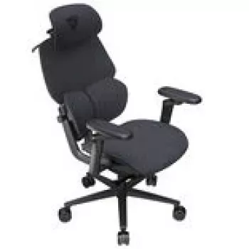 Gaming-Stuhl thunder x3 FLEX Pro Fabric Grau — ergonomischer Drehsitz, verstellbare Armlehnen und Neigung