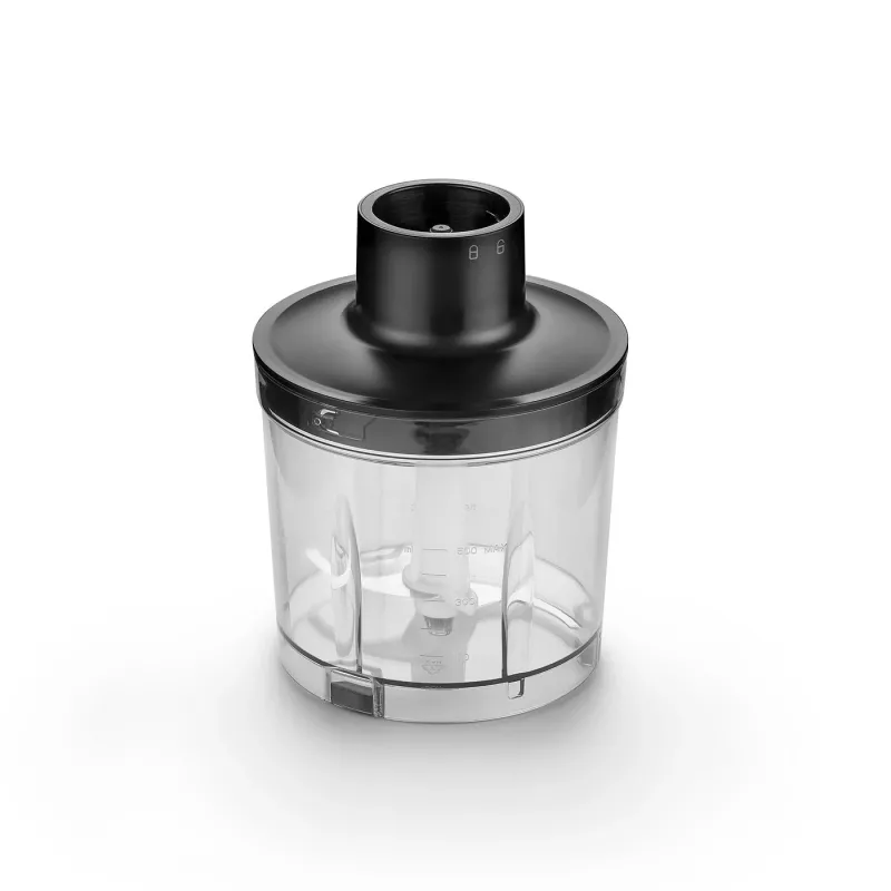 Caso | Kabelloses 4-in-1 Stabmixer-Set | Click & Mash | Stabmixer | 180 W | Drehzahl variabel | Edelstahl/Schwarz