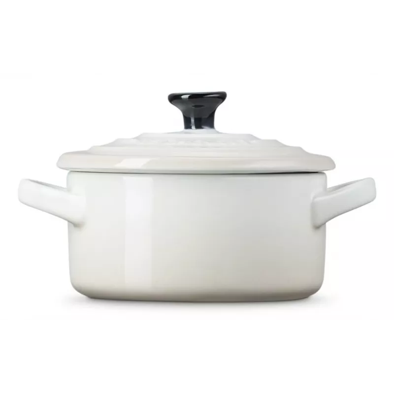 Le Creuset 71901107160100 Mini Dutch Oven, 0,25 L, Weiß